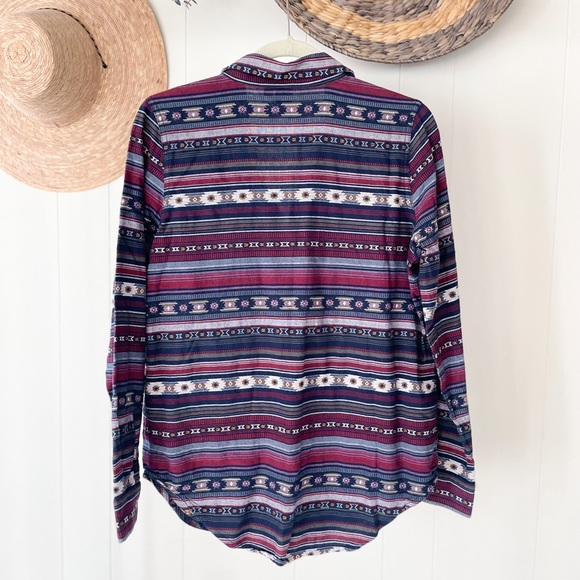 Tribal Patterned Button Down - Picture 5 of 5